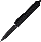Microtech Auto Makora D/E OTF Black 206-1TBIS by Microtech
