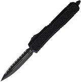 Microtech Auto Makora I Signature Series Automatic Dagger For Tactical Collectors Cerakote Serrated Blade by Microtech