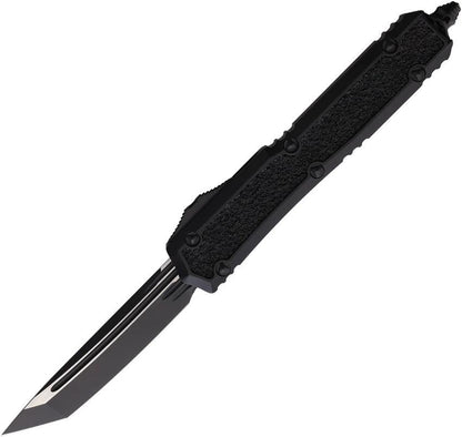 Microtech Makora T E OTF Auto Knife Black Aluminum Handle Glass Breaker EDC Ready by Microtech