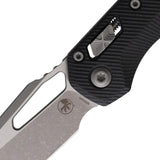 Microtech MSI Ram Lok AP Apocalyptic Finish Black G10 Folding Knife For Collectors 5 Inch Closed 3.75 Inch M390 Blade by Microtech