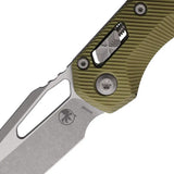 Microtech Ram-Lok AP Fluted OD Tactical Knife 5 Inch Closed Bohler M390MK Blade Apocalyptic Finish for EDC Fans by Microtech