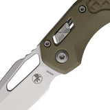 Microtech Ram-Lok SW Frag OD Knife For Tactical Enthusiasts With 3.75in Bohler M390MK Blade And OD Green G10 Handle by Microtech