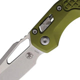Microtech MSI Ram-Lok OD Frag 210-10FROD Knife Bohler M390 Stonewashed Blade, 5in Closed, EDC Enthusiasts by Microtech