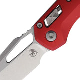 Microtech Ram-Lok Red 210-10RD Folding Knife For EDC M390 by Microtech