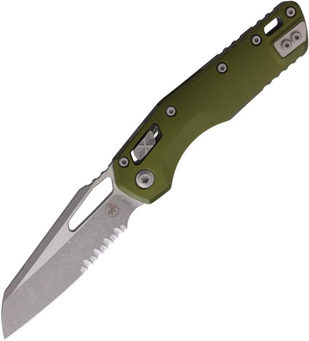 Microtech MSI Ram-Lok AP OD Folding Knife With 3.75 Inch Blade And Aluminum Handle For EDC Enthusiasts by Microtech