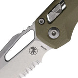 Microtech Ram-Lok OD Frag Tactical Knife 5in Closed 3.75in M390 Bohler Sheepsfoot for EDC Enthusiasts by Microtech