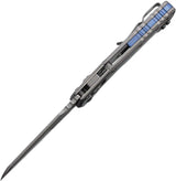 Microtech Ram Lok Marfione Select 21011MS2 Folding Knife With Stonewash Titanium Handle For Collectors by Microtech