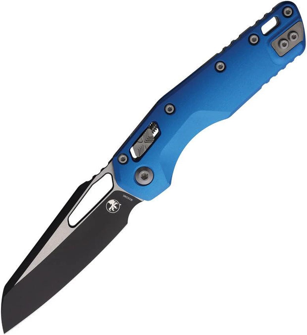 Microtech Ram-Lok Marfione Select 210-12MS4 EDC Folding Knife with Serrated Sheepsfoot Blade and Titanium Handle by Microtech
