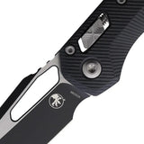 Microtech Premium Ram-Lok Knife Black G10 3.75-Inch Bohler M390MK Sheepsfoot Blade For EDC Enthusiasts by Microtech