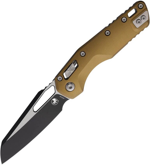 Microtech MSI Ram-Lok Tan 210-1TA Folding Knife With Premium M390 Blade For EDC Enthusiasts by Microtech