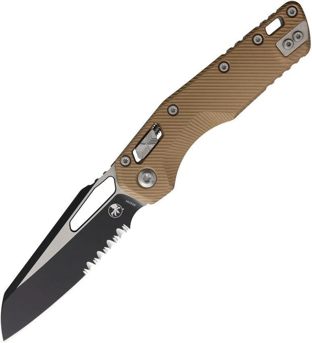 Microtech MSI Ram-Lok PS Fluted Brown 210-2FLBN by Microtech