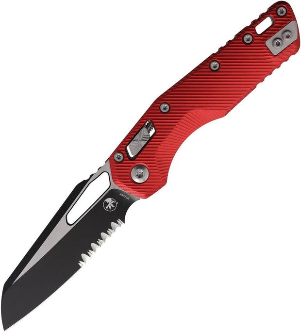 Microtech MSI Ram-Lok Red Fluted 210-2FLRD by Microtech