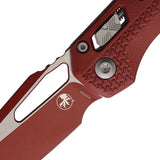 Microtech Ram-Lok Crimson 210T-1PMCCM Knife Premium Bohler M390MK Blade Cerakote Finish For Collectors by Microtech