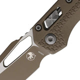 Microtech Ram Lok Tri Grip Dark Earth Cerakote M390 EDC by Microtech