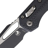 Microtech MSI Ram Lok Tri Grip Sniper Knife 5 Inch 3.75 Inch Sheepsfoot Cerakote Gray Blade For Tactical Knife Fans by Microtech