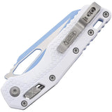 Microtech Ram Lok MSI Sky Blue Knife For EDC Enthusiasts 5in Closed 3.75in M390MK by Microtech