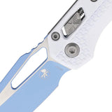 Microtech Ram Lok MSI Sky Blue Knife For EDC Enthusiasts 5in Closed 3.75in M390MK by Microtech