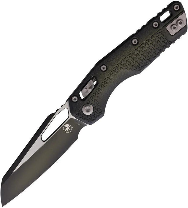 Microtech MSI Ram-Lok Tri Grip Green 210T-1PMFBO by Microtech