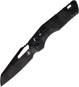 Microtech MSI Ram Lok Tri Grip Midnight Tiger Camouflage Tactical Knife For EDC Enthusiasts Bohler M390MK Blade by Microtech