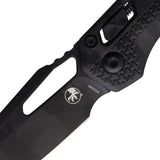 Microtech MSI Ram Lok Tri Grip Midnight Tiger Camouflage Tactical Knife For EDC Enthusiasts Bohler M390MK Blade by Microtech