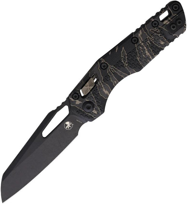 Microtech Ram-Lok Tiger NRA 210T-1PMNRA Folding Knife For Tactical Knife Enthusiasts With M390MK Blade by Microtech
