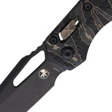 Microtech Ram-Lok Tiger NRA 210T-1PMNRA Folding Knife For Tactical Knife Enthusiasts With M390MK Blade by Microtech