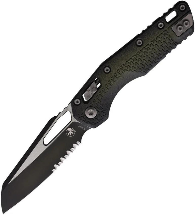Microtech MSI Ram-Lok Tri Grip Bazooka 210T-2PMFBO Tactical Folding Knife With M390MK Blade For Collectors by Microtech
