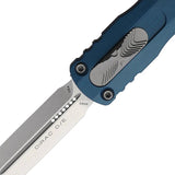 Microtech Auto Dirac DE OTF Knife Automatic Opening Deep Ocean Aluminum Handle Dagger Blade M390 For Collectors by Microtech