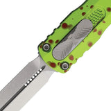 Microtech Auto Dirac Dual Edge OTF Knife With Zombie Tech Handle Glass Breaker For EDC Enthusiasts by Microtech