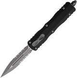 Microtech Auto Dirac Knife For Collectors With Automatic Opening Apocalyptic Finish M390 Blade Glass Breaker by Microtech