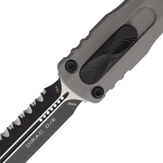 Microtech Auto Dirac OTF Knife With Automatic Opening And Double-Edge Dagger Blade For EDC Enthusiasts by Microtech