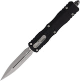 Microtech Auto Dirac Delta DE OTF Knife For EDC Enthusiasts With Double Edge M390 Dagger Blade Glass Breaker by Microtech