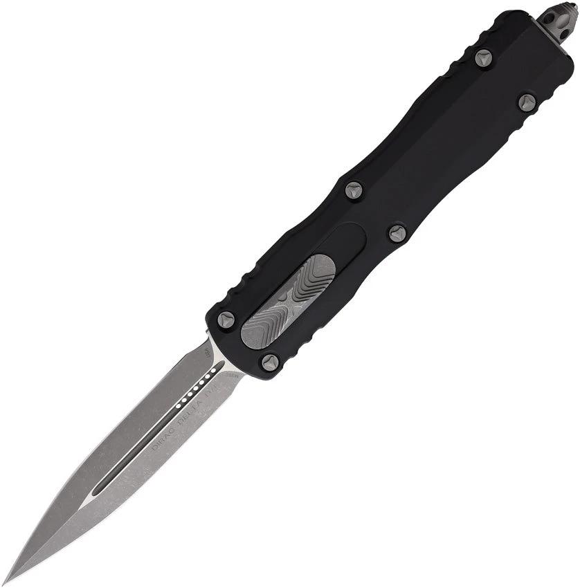 Microtech Auto Dirac Delta DE OTF Knife With M390 Blade Apocalyptic Finish For Collectors by Microtech