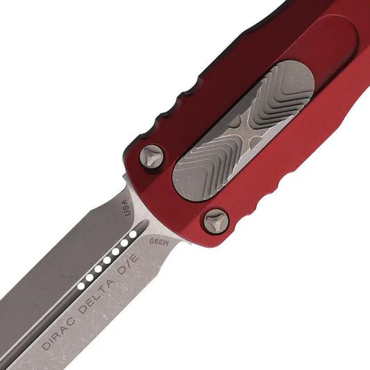 Microtech Auto Dirac Delta D E OTF Knife for EDC Enthusiasts with Automatic Opening and M390 Blade by Microtech