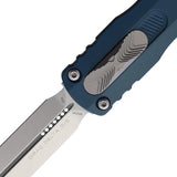 Microtech Auto Dirac Delta D E OTF Ocean Knife With Glass Breaker Aluminum Handle For EDC Enthusiasts by Microtech