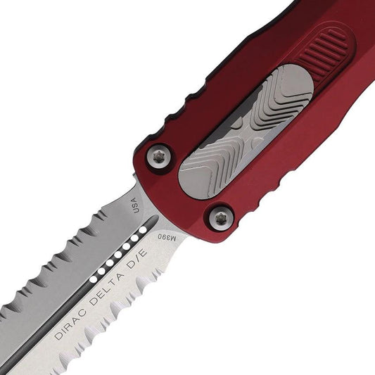 Microtech Auto Dirac Delta DE OTF Knife 22711MR For Tactical EDC Automatic Opening M390 Blade by Microtech