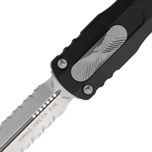 Premium Microtech Auto Dirac Delta D E OTF Knife For Tactical Enthusiasts With Glass Breaker by Microtech