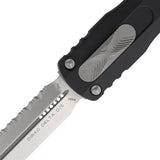 Microtech Auto Dirac Delta Ser OTF Knife Automatic Opening Tactical D E 227 12 Bohler M390 Double Edge Glass Breaker Aluminum Handle by Microtech