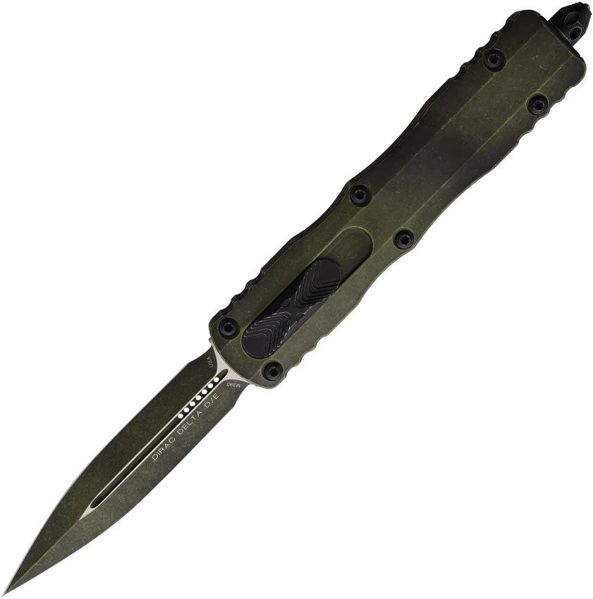 Microtech Auto Dirac Delta D/E OTF Grn 227-1WGG by Microtech