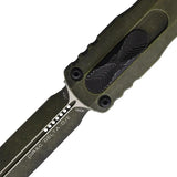 Microtech Auto Dirac Delta Knife D E OTF Grenade Green M390 Glass Breaker For EDC Fans by Microtech