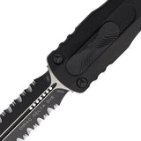Microtech Auto Dirac Delta D E OTF Knife For Tactical EDC Enthusiasts With M390 Blade Glass Breaker Aluminum Handle by Microtech