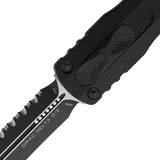 Microtech Auto Dirac Delta OTF Knife For EDC Enthusiasts With Automatic Opening And Serrated M390 Blade by Microtech