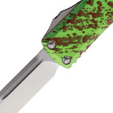 Microtech UTX-85 Auto OTF Knife Zombie Edition With M390 Blade Aluminum Handle Glass Breaker For Tactical Enthusiasts by Microtech