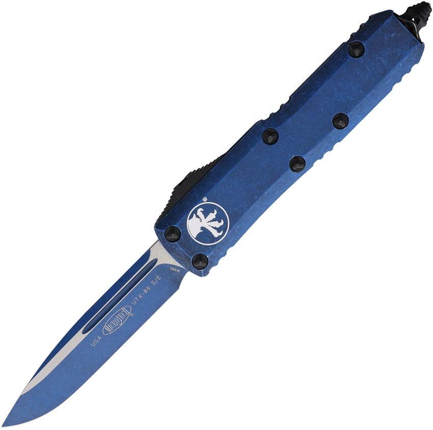 Microtech Auto UTX-85 S/E OTF Weather 231-1WBL by Microtech