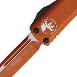 Microtech UTX-85 Auto OTF Knife Weathered Orange Blade For Collectors And EDC Fans by Microtech