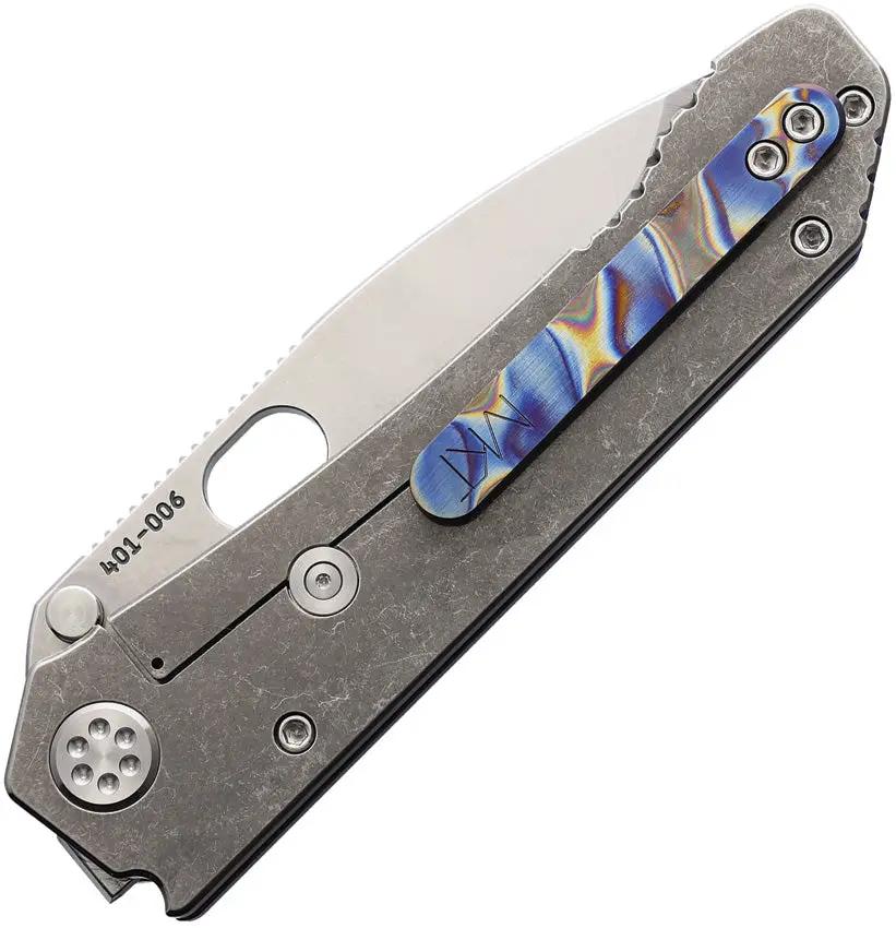 Medford 187 DP Framelock Tiger MK002DTQ-03TM-TSCF by Medford