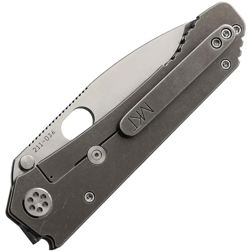 Medford Deployment Framelock - 4-Inch D2 Blade Coyote Brown G10 Handle With Titanium Back And Pocket Clip
