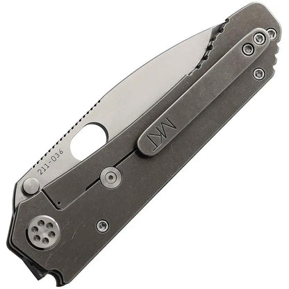 Medford Deployment Framelock - 4-Inch D2 Blade Coyote Brown G10 Handle With Titanium Back And Pocket Clip