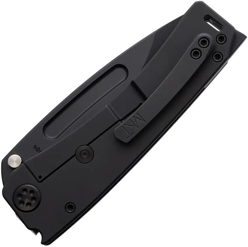 Medford Marauder H Framelock Knife - S45VN Black DLC Drop Point Blade, Titanium Handle by Medford