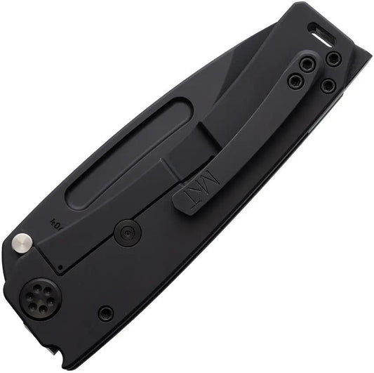 Medford Marauder H Framelock Knife - S45VN Black DLC Drop Point Blade, Titanium Handle by Medford